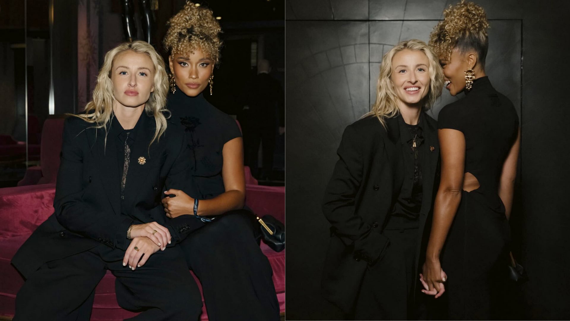 Leah Williamson y Elle Smith confirmaron su relación con publicaciones en Instagram durante el Balón de Oro 2025.