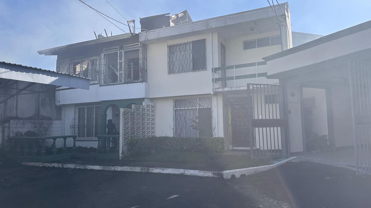 Incendio en San Pedro