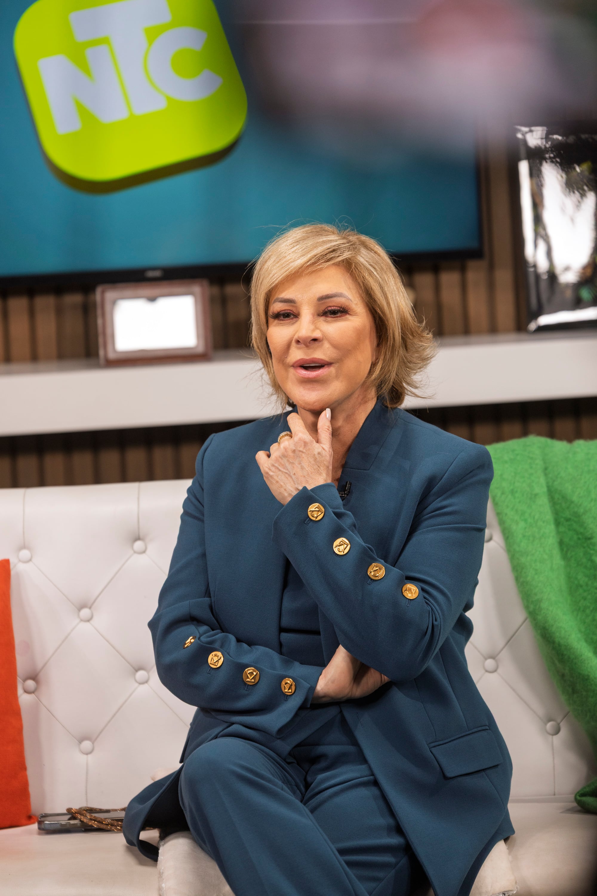03/02/2026, San José, entrevista con la presentadora Cristiana Nassar.