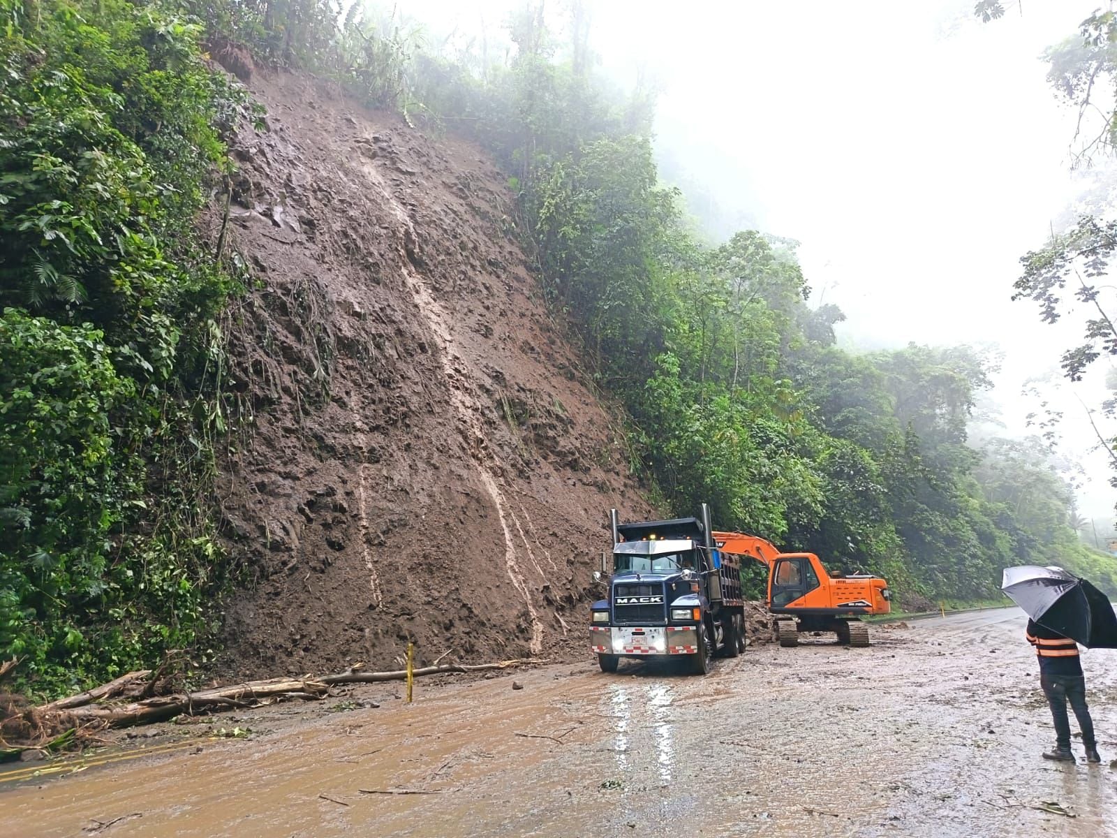 El MOPT anunció que la apertura de la ruta 32 no será posible este domingo 8 de febrero.