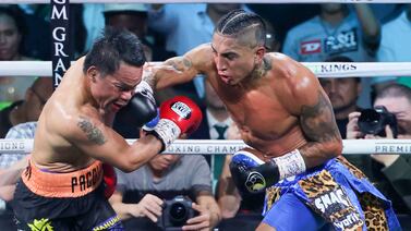 Pacquiao desafía a Barrios en su regreso pero no reconquista el título mundial