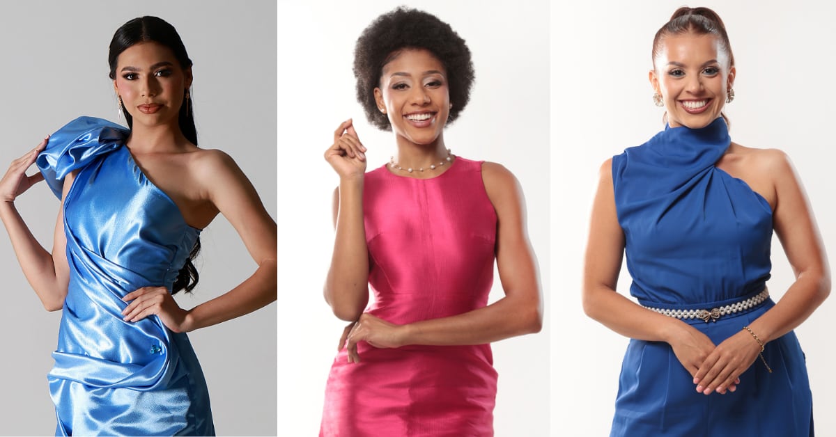 Alexia Sánchez, Karleen Griffith y Reidy Gutiérrez competirán en el certamen Miss Universo Costa Rica el próximo 5 de junio.