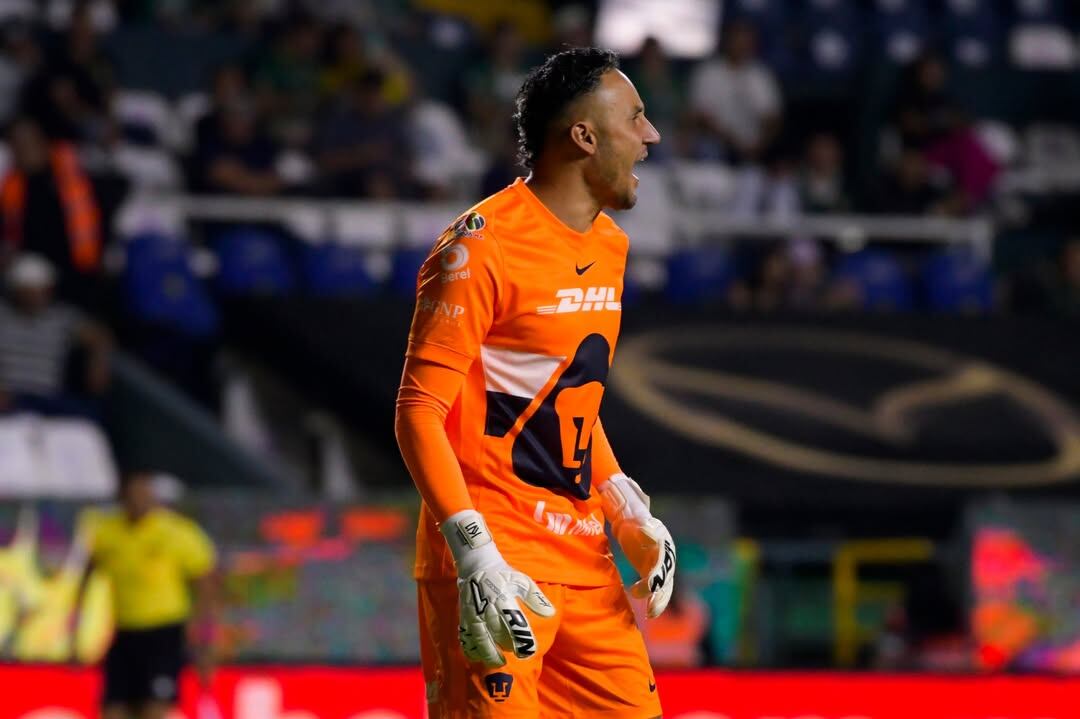 Keylor Navas, portero del Pumas tendrá un partido decisivo este domingo.