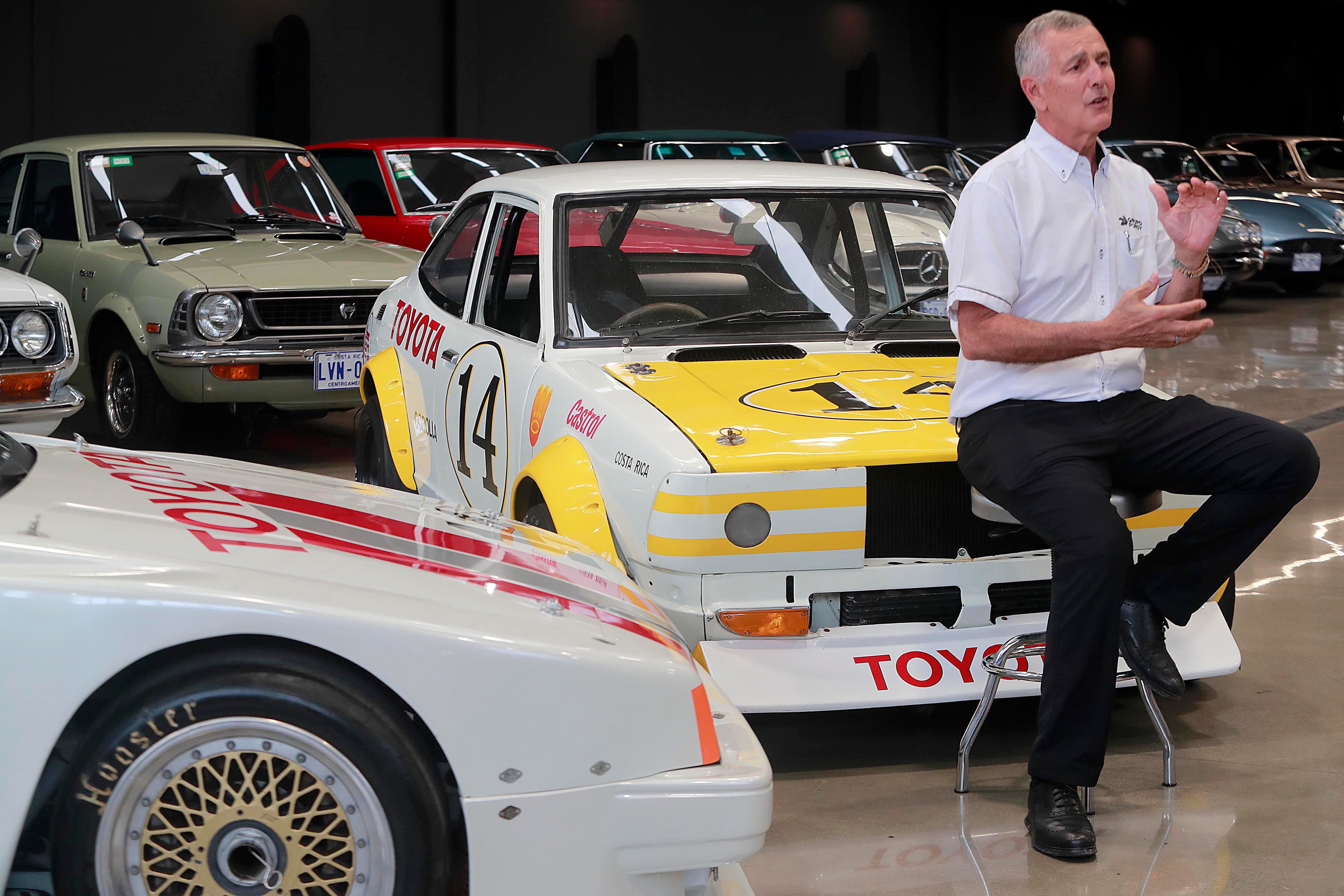 21/11/2023 Escazú. Javier Quirós, presidente de Purdy Motor, habla de su participación como piloto y las experiencias en las 3 Horas de Costa Rica y en el Daytona International Speedway a bordo del Toyota Supra GT4.