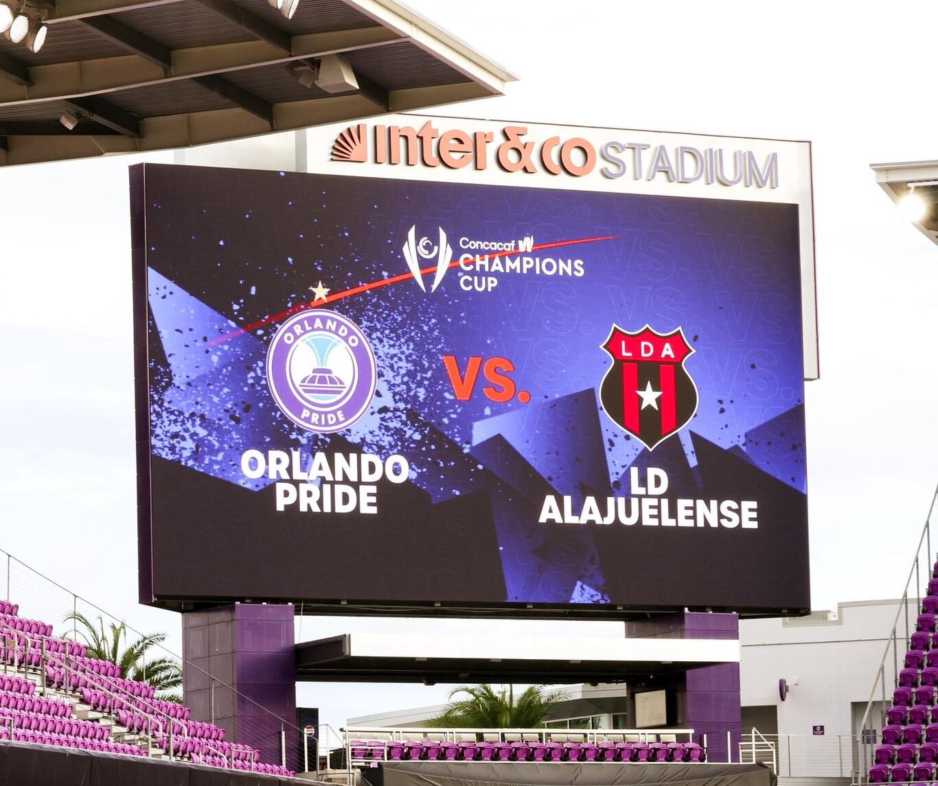 Orlando Pride y Liga Deportiva Alajuelense se enfrentan en Estados Unidos, en la Copa de Campeones W de Concacaf.