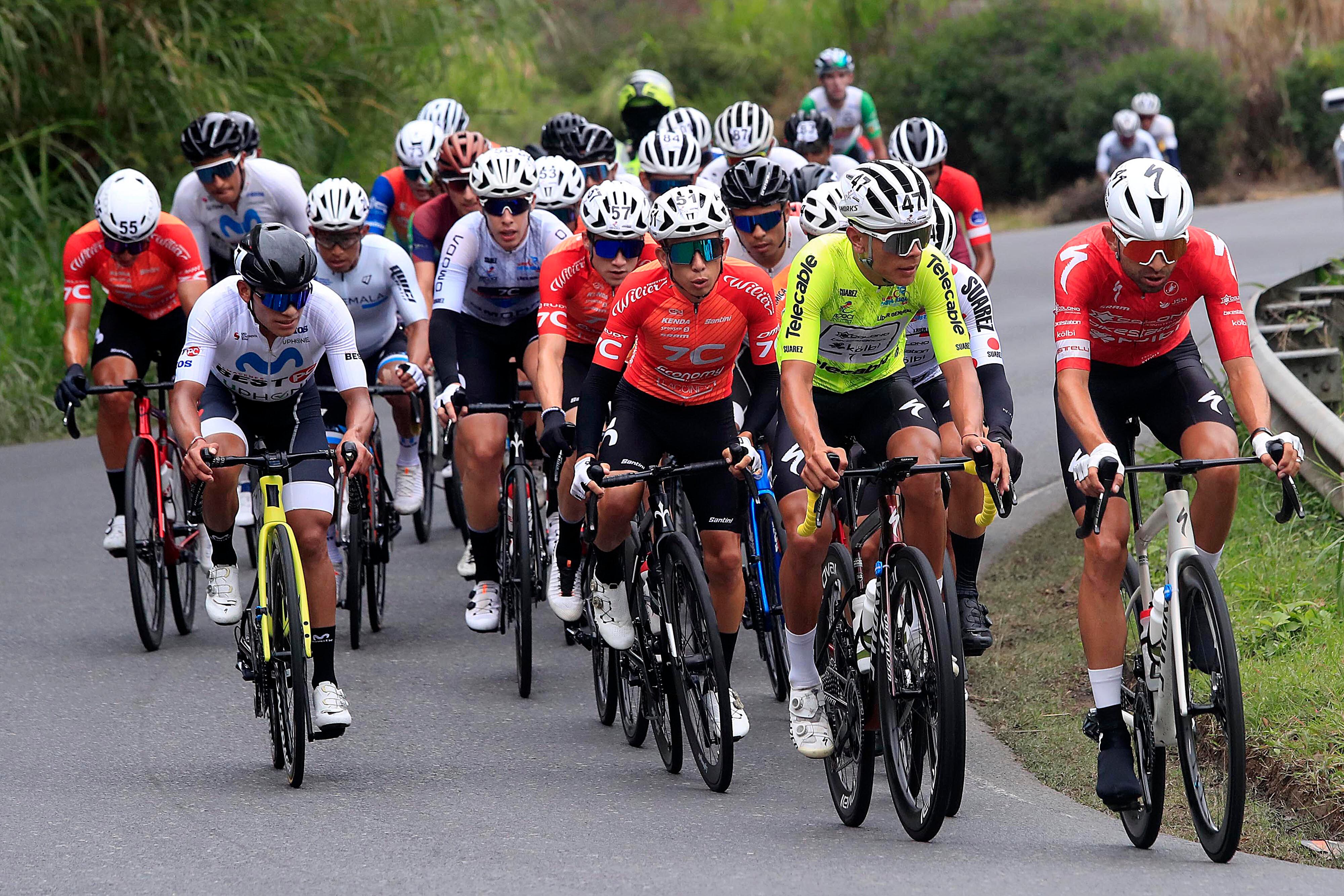 22/12/2023 Sétima etapa de la Vuelta Ciclística a Costa Rica. La caravana de ciclistas se enrumbó hacia Pérez Zeledón en la tradicional etapa que reta y favorece a los escaladores en el mítico Cerro de la Muerte.