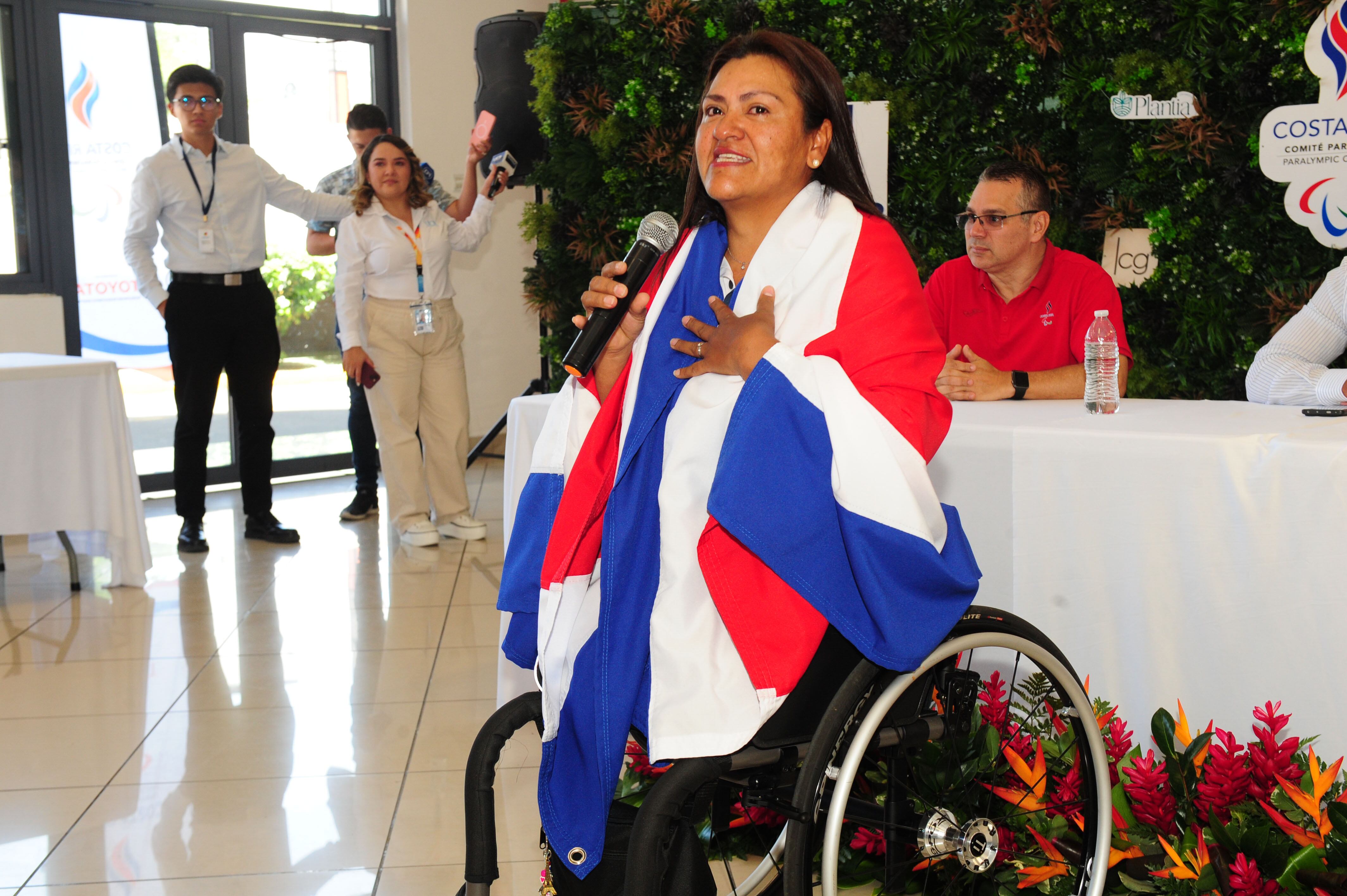 Juramentación Paralímpicos de París 2024,