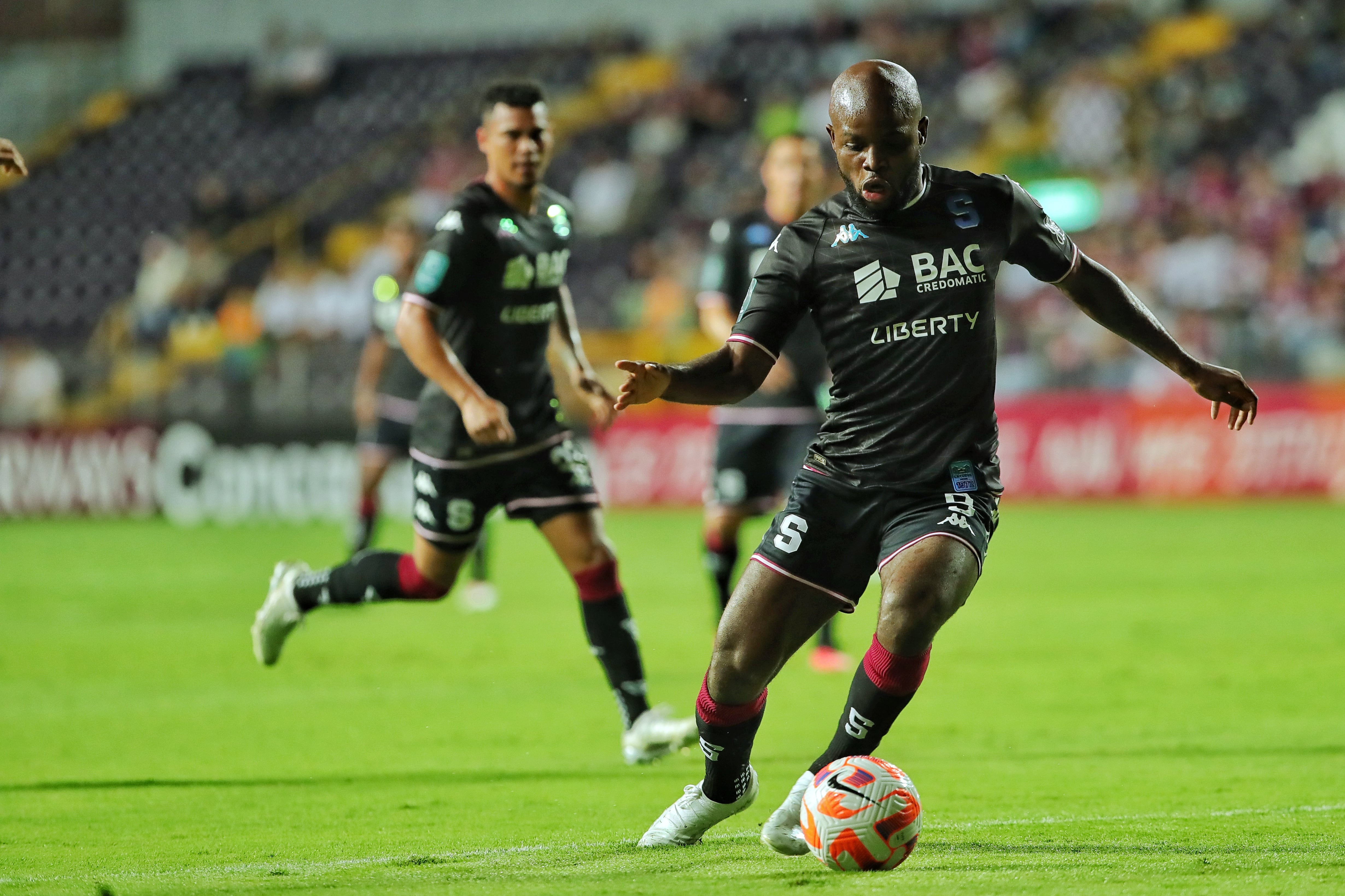 29/08/2023/ Juego entre Deportivo Saprissa vs Cobán Imperial por CONCACAF / foto John Durán