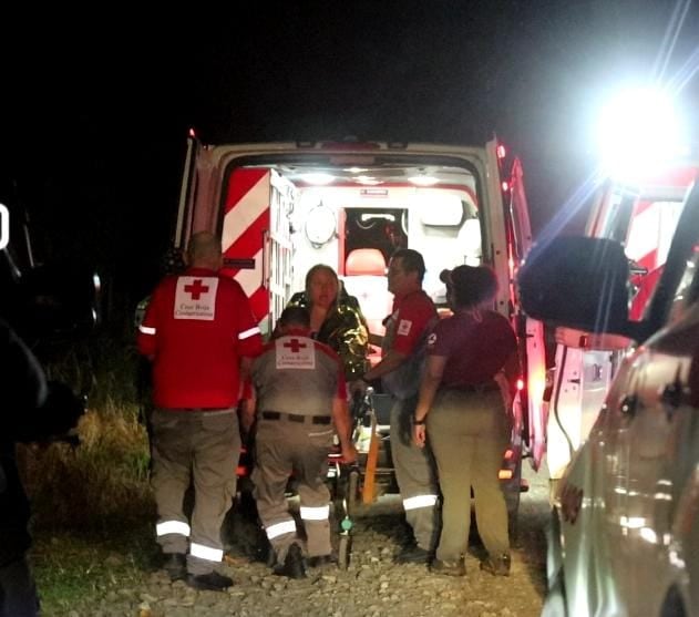 Mujer desaparecida en Guácimo, tras cabeza de agua, fue hallada con vida.