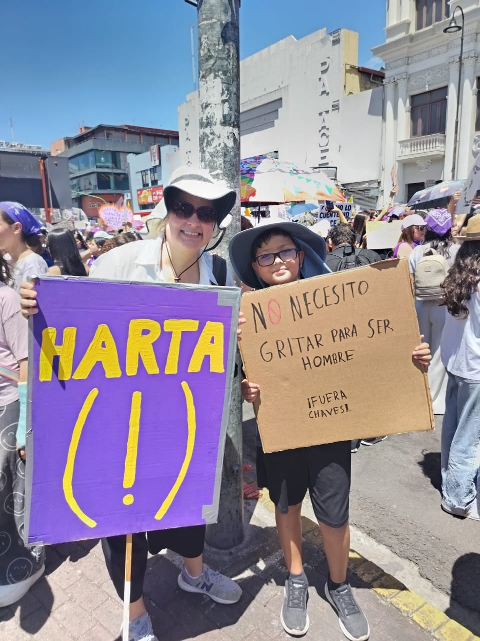 Marcha del 8 de marzo de 2026, San José Costa Rica
