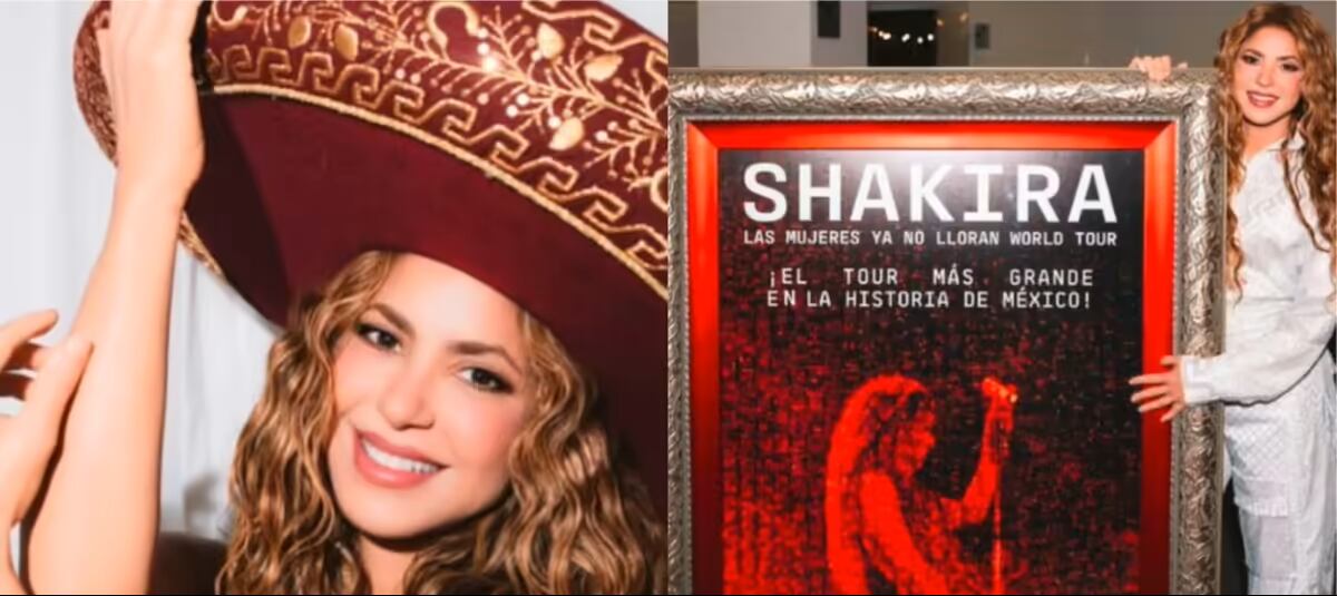 Shakira impuso un récord histórico en México con 12 conciertos seguidos y 780.000 entradas vendidas, según datos de OCESA.