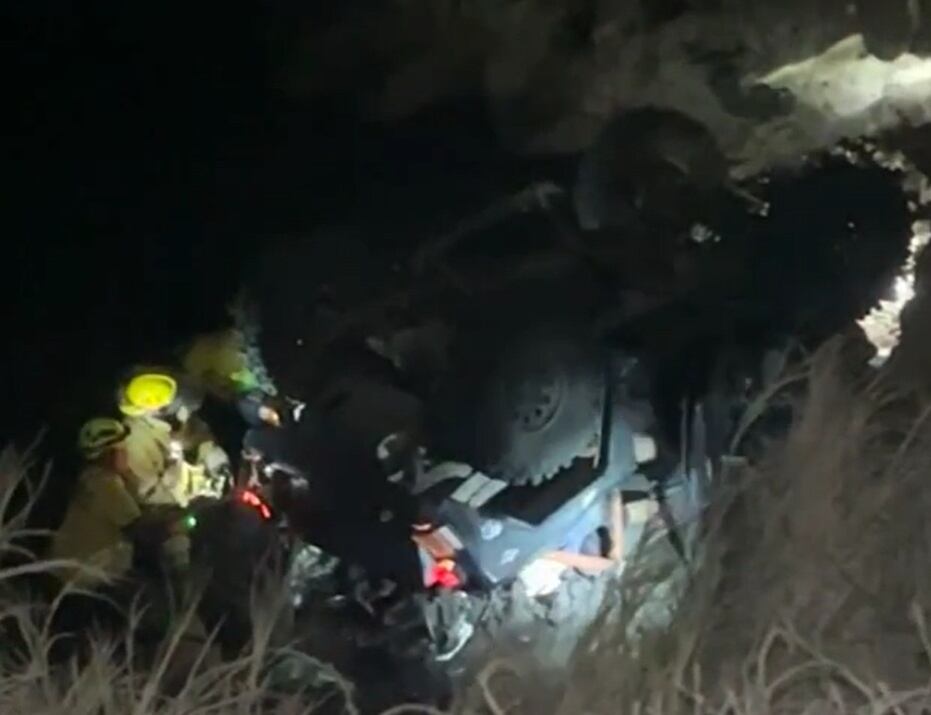 La Cruz Roja confirmó que dos personas murieron en el lugar del accidente. Foto cortesía.