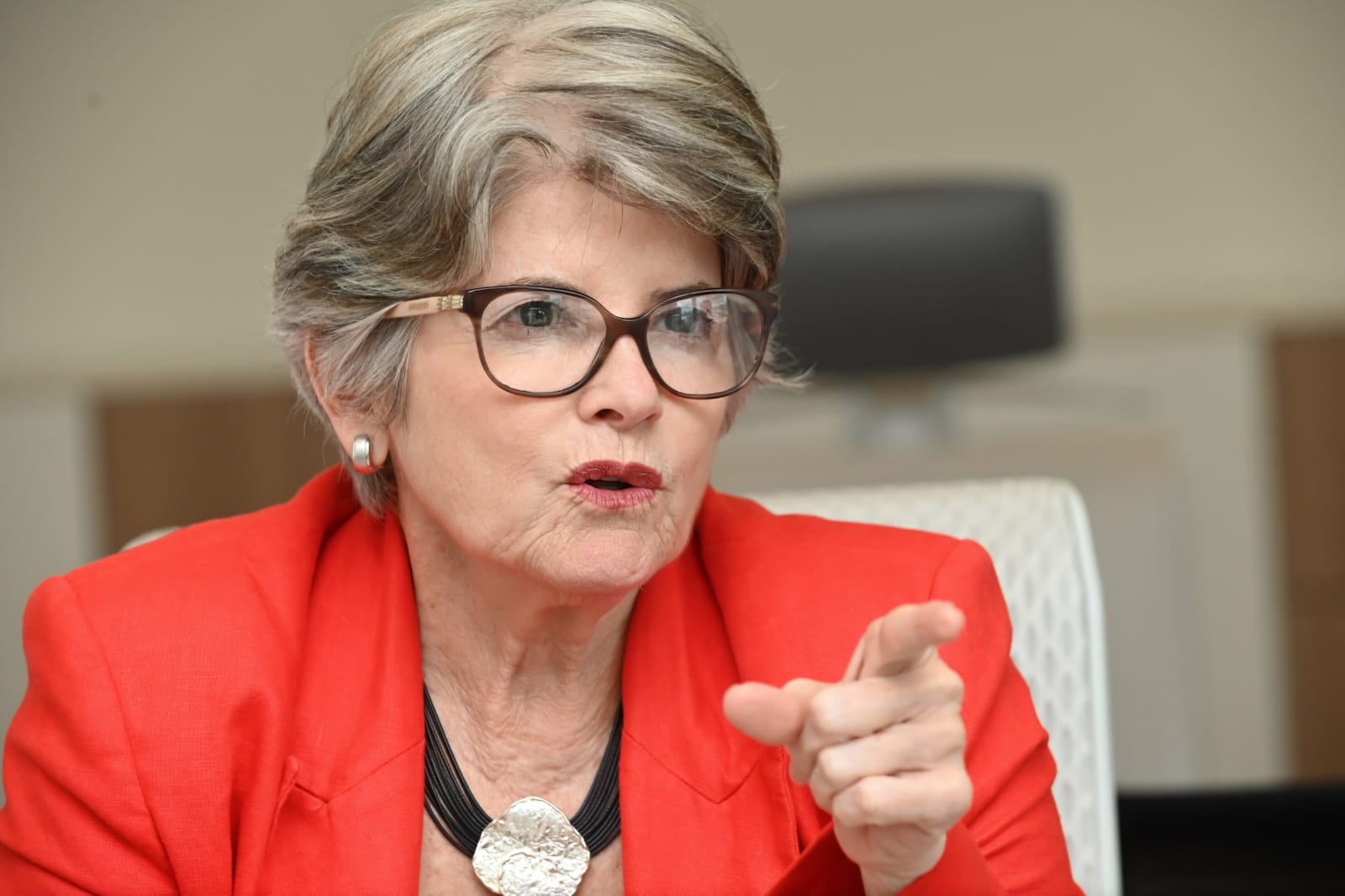 Rocío Aguilar, jerarca de Sugef y Supén, deja su cargo el próximo 31 de diciembre. Ella señala en una entrevista con La Nación.