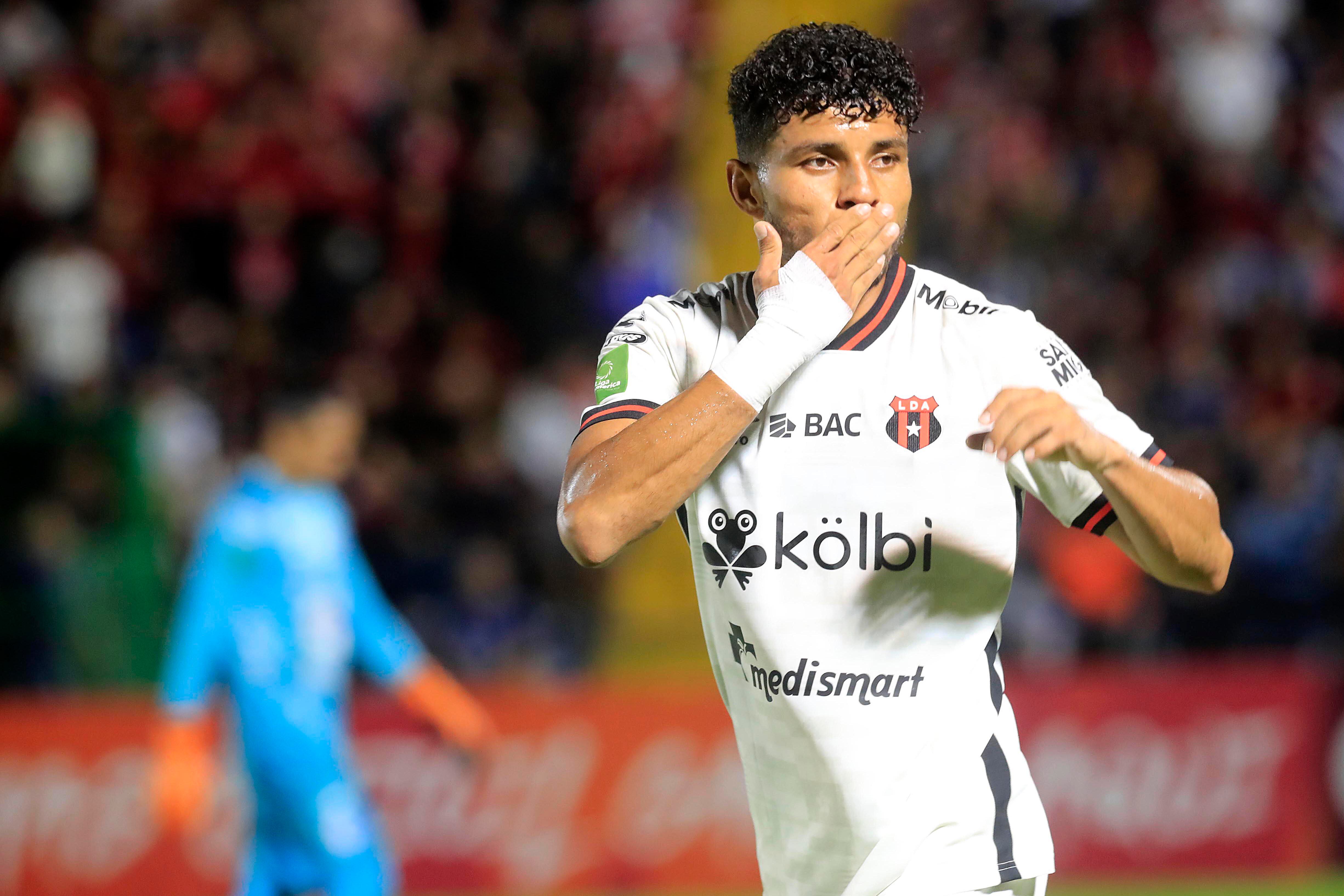 28/09/2023 Estadio Fello Meza, Cartago. El Club Sport Cartaginés recibió a la Liga Deportiva Alajuelense, en partido de la ida de los cuartos de final de la Copa Centroamericana de CONCACAF.