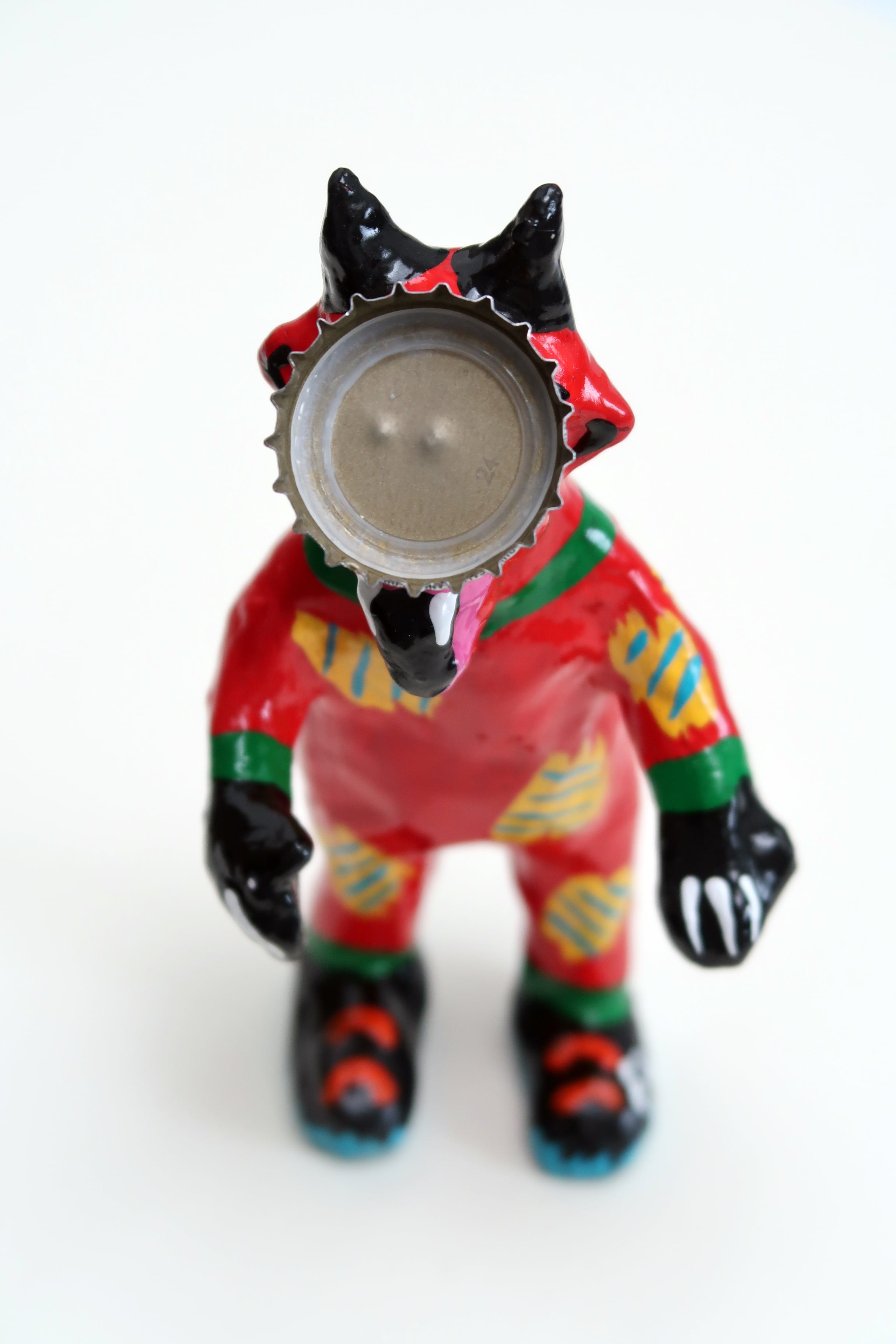 Colorida imagen del diablo