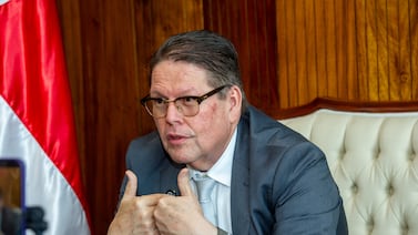 Gerardo Rubén Alfaro, aspirante a presidir la Corte, defiende su voto sobre la inmunidad de Rodrigo Chaves: ‘Decir que este magistrado se acomoda al poder es sucio’