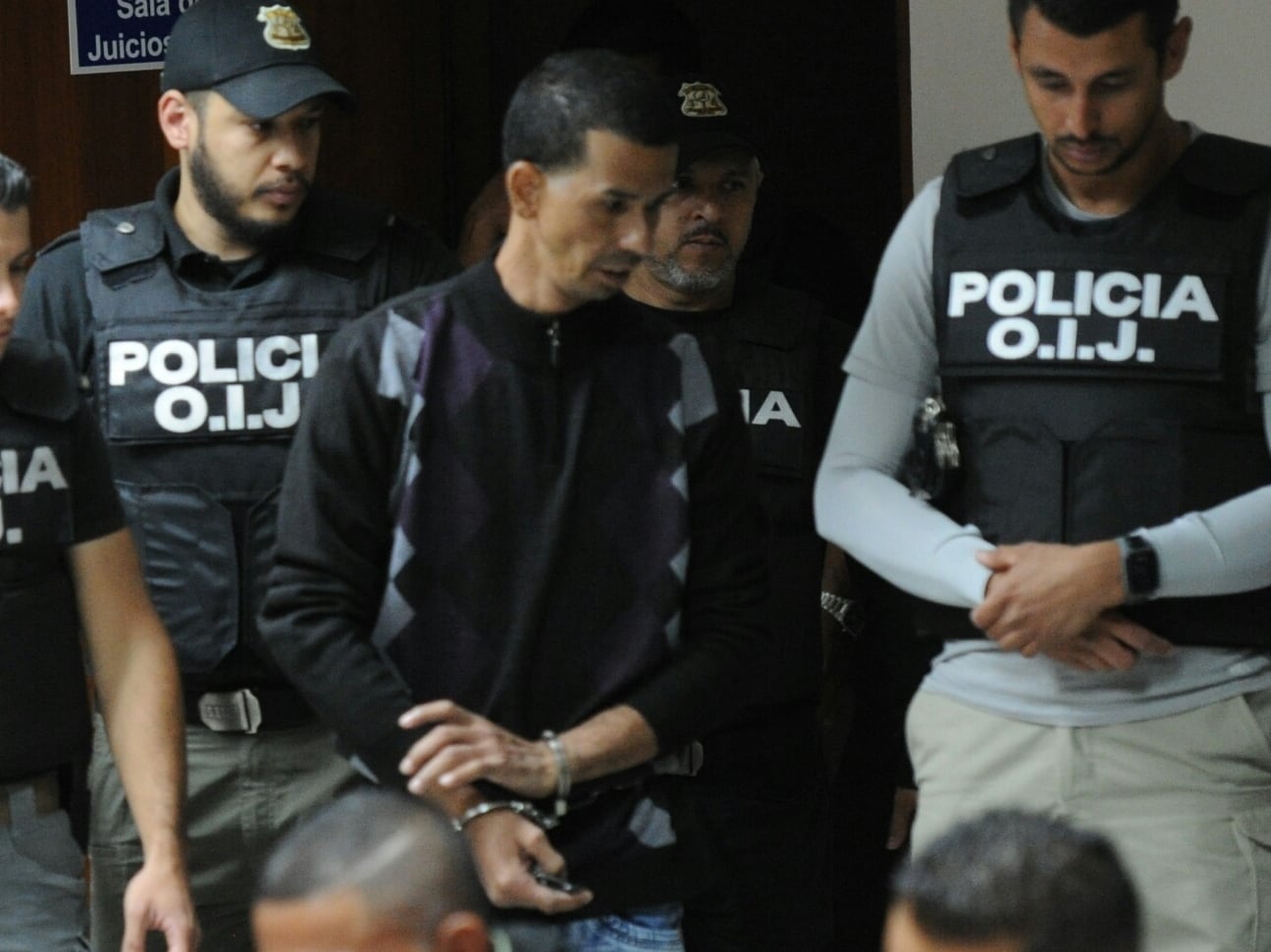 Danny Hernández Fernández, conocido como Ratón, en juicio el 9 de marzo del 2018.