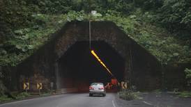 Paso por el túnel Zurquí permanecerá cerrado el fin de semana