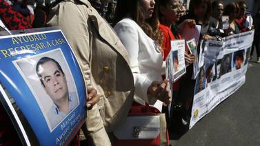 Promulgan ley que sanciona con firmeza la desaparición forzada en México