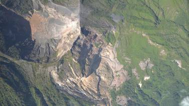 Movimientos en paredones del volcán Irazú se deben a lluvias y erosión