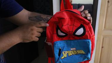 Niño atropellado ansiaba entrar a clases y estrenar su bolso de Spiderman con el que siempre soñó