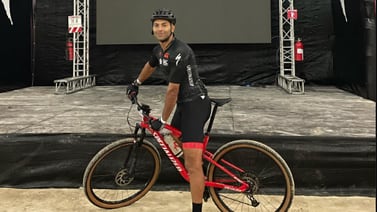 Álvaro Saborío se despidió el fin de semana del ciclismo por regreso al fútbol