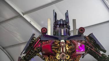 Los Transformers Animatronics se despiden del Museo de los Niños este fin de semana