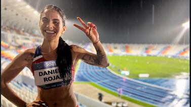Daniela Rojas sorprende a todos con un cierre espectacular en los 400 metros vallas