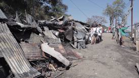 Incendio destruyó seis ranchos en Alajuelita