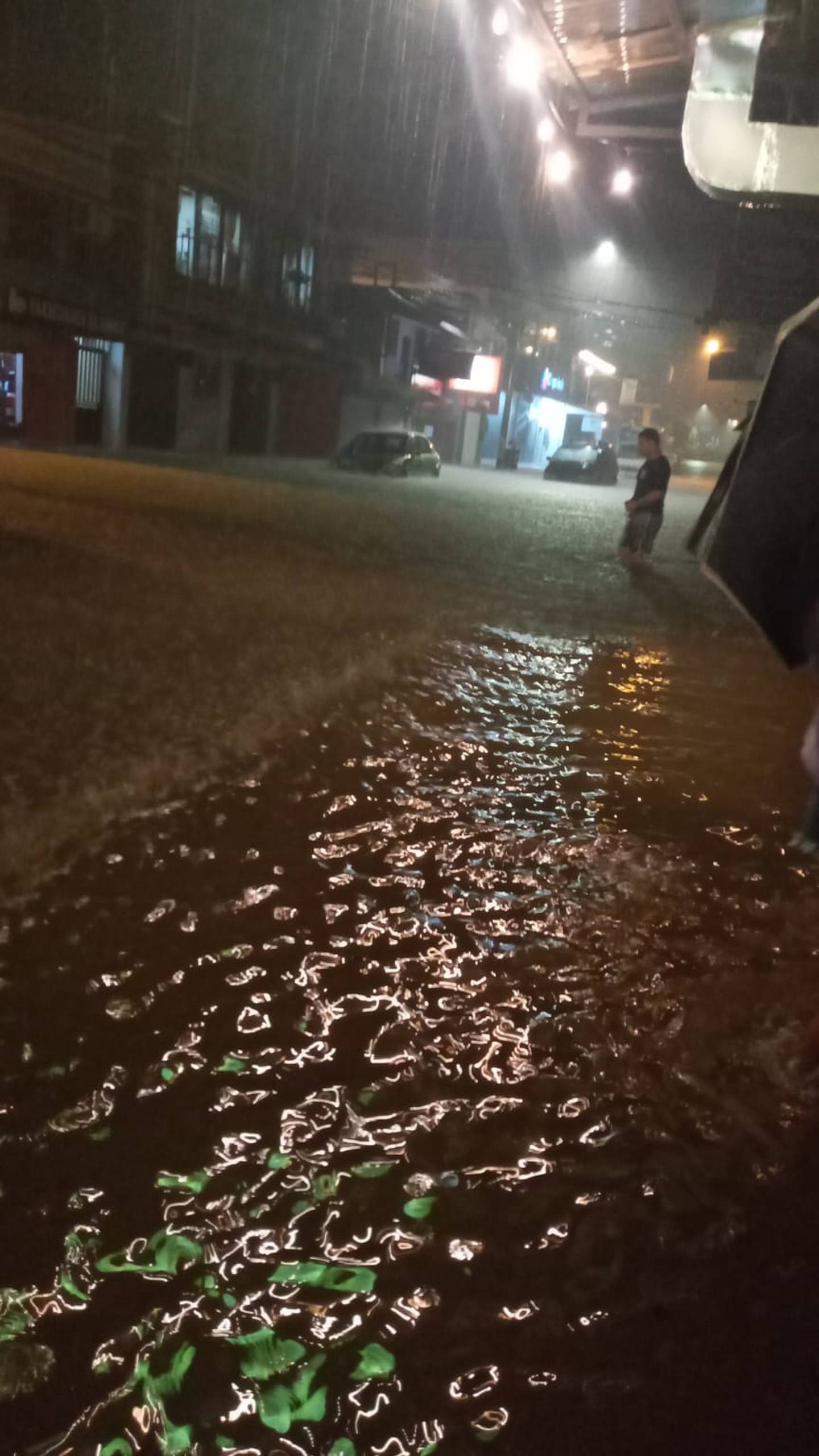 Inundaciones en Quepos. Cortesía.