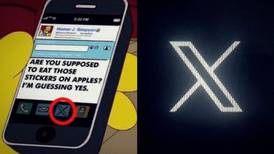¿'Los Simpson’ predijeron el nuevo logo ‘X’ de Twitter?
