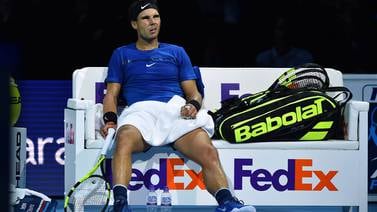 Rafael Nadal pierde en su debut y se retira del Másters de tenis