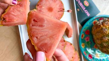 ¿Es posible conseguir piña rosada en Costa Rica? Fruta cuesta desde $29 en Estados Unidos y se exporta a 8 países