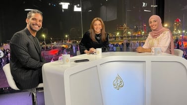 Bismarck Méndez aparece en televisión de Qatar y lo presentan como comediante