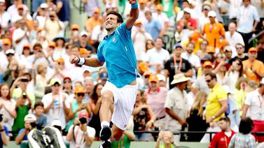 Novak Djokovic vence a Kei Nishikori y gana su sexto Masters 1000 de Miami