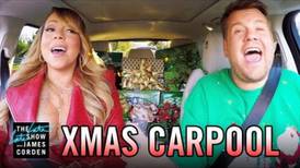 James Corden presentó un 'Carpool Karaoke' navideño con Mariah Carey y otros grandes artistas