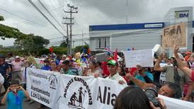 Marcha en Costa Rica: manifestación cierra con pedido a Rodrigo Chaves para diálogo nacional 