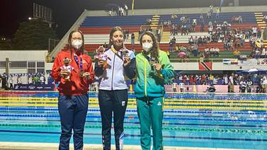 Nadadora Alondra Ortiz le da sexta medalla a Costa Rica en los Juegos Panamericanos Junior