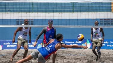 Voleibol de playa de Costa Rica avanza en Juegos Centroamericanos y del Caribe 