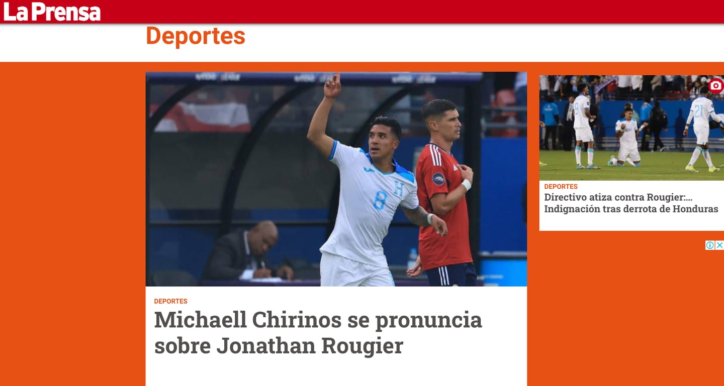 Selección Nacional de Costa Rica Honduras Repechaje Copa América 
Michaell Chirinos
La Prensa 
24 de marzo del 2024 
Tomado de Facebook
