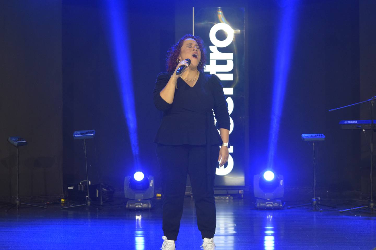 La cantante cristiana, Ingrid Rosario, visitó Costa Rica esta semana que recién termina como parte de las actividades de lanzamiento del Festival Palau 2023