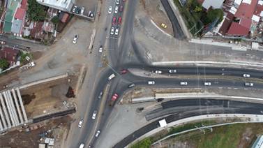 Conavi aplicará cambios  viales  en cruce de Calle Blancos  donde se construye nuevo paso a desnivel