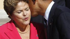  Presidenta de Brasil deja en suspenso decisión de visitar Estados Unidos 