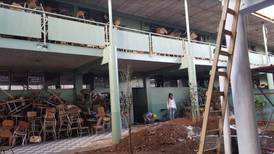 Instituto de Alajuela aún está en obra gris. ¿Dónde se impartirán las clases?