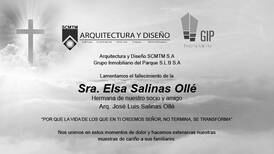 Sra. Elsa Salinas Ollé