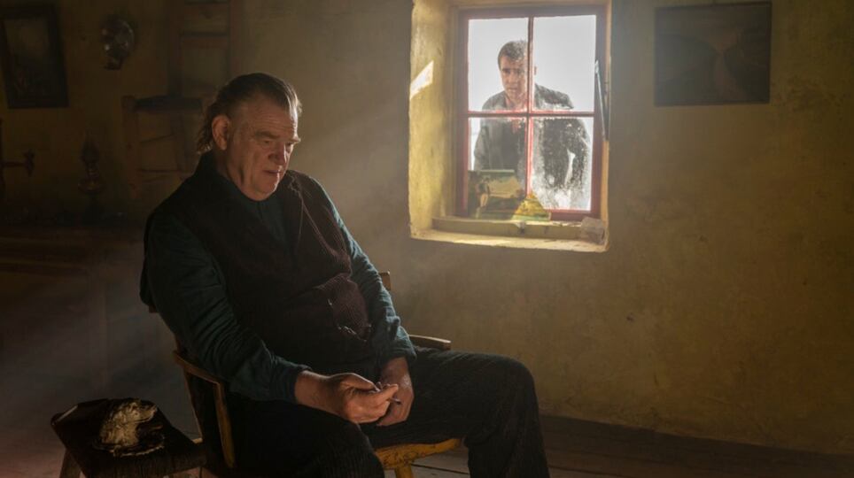 El personaje de Brendan Gleeson tiene una rara conducta en el filme 'The Banshees of Inisherin'. Foto: ROLA