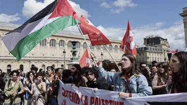 Protestas estudiantiles propalestinas se extienden por Europa