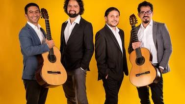 ¡Orgullo tico! Cuarteto de Guitarras de Costa Rica tocará en importante teatro de Medio Oriente