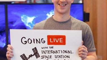 Facebook transmitirá en vivo este miércoles conversación desde el espacio usando Facebook Live