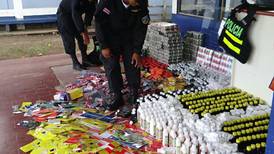   Policía decomisa 125.00 pastillas escondidas en cabezal
